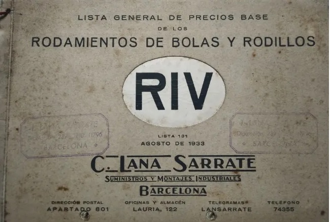 Lana Sarrate Rodamientos 1933